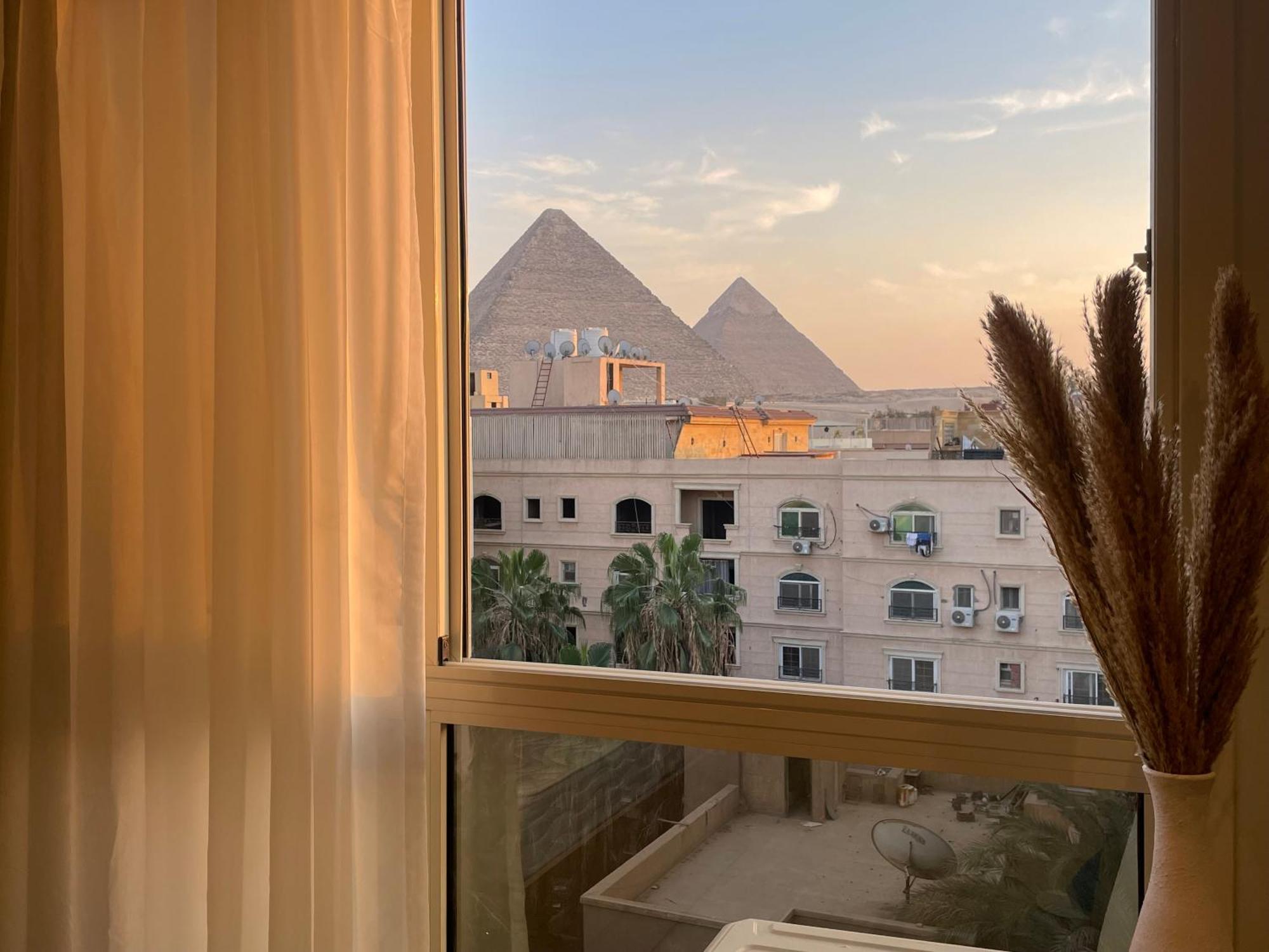 Diyar Pyramids Inn Kafret el-Gabal Exterior foto