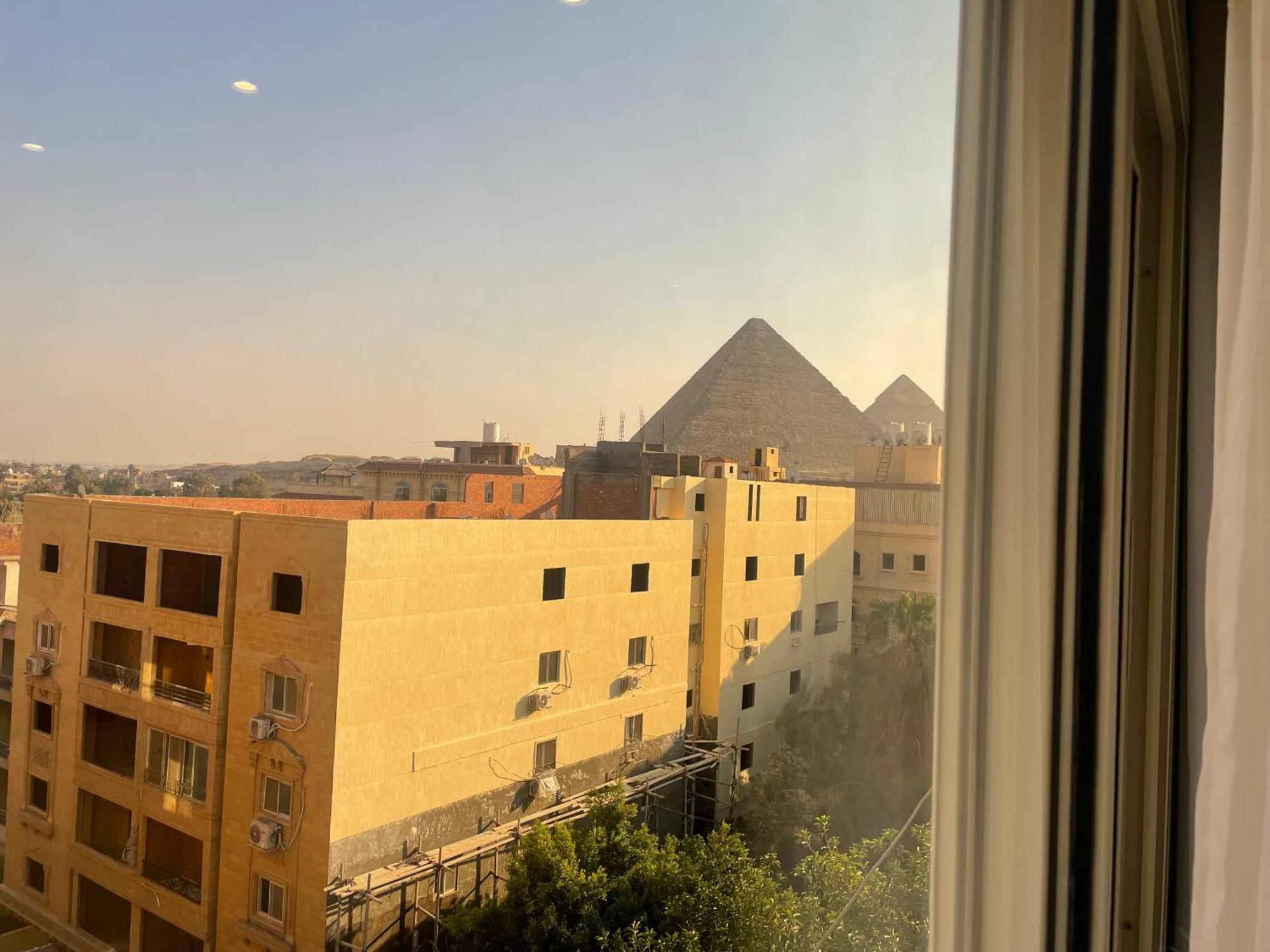 Diyar Pyramids Inn Kafret el-Gabal Exterior foto